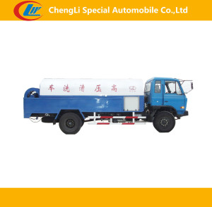 Dongfeng 4*2 3cbm Mini Vacuum Sweeper Truck